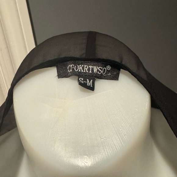 Elegant Black Swim Cover-Up - Picture 6 of 6